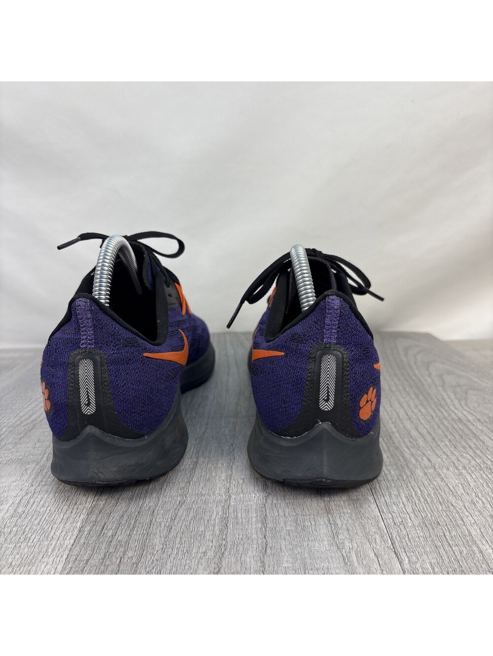 Nike Air Zoom Pegasus 36 NCAA Clemson Tigers Running Shoes CI2064-500 Size 8 - Picture 5 of 11